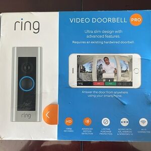 Ring video doorbell Pro